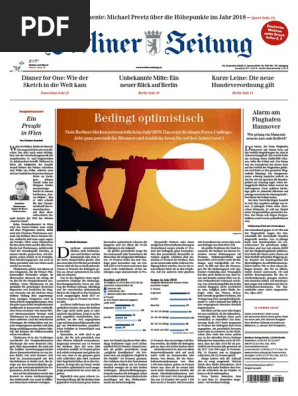 Franziska Maushake Hochzeit - Berliner Zeitung 31 Dezember 2018