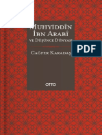 Cağfer Karadaş - Muhyiddîn İbn Arabî Ve Düşünce Dünyası PDF