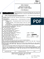 Specification For Deep Well Hand Pumps: Indian Standard