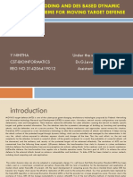 A Network Coding and DES Based Dynamic Encryption Scheme For Moving Target Defense