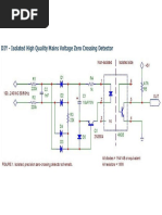 Isolated High Quality Zero Crossing Detector