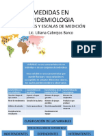 Variables y Escalas de Medición