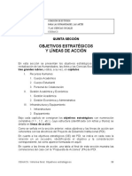 Objetivos Estrategicos y Lineas de Accion PDF 330kb PDF