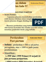 Pengertian Komplikasi Nifas