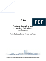 LS Nav - Product Overview and Licensing Guidelines