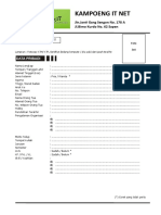 Formulir Penerimaan OPerator Kit