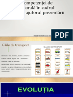 Evaluarea Competenţei de Comunicare Orală În Cadrul Grupului