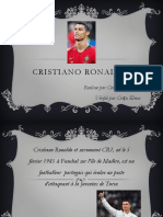 Proiect in Limba Franceza Despre Cristiano Ronaldo