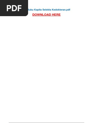 Buku Kapita Selekta Kedokteran Pdf