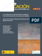 Aguilera Morales Et Al. - 2018 - La Enseñanza de Las Ciencias Basada en Indagación. Una Revisión Sistemática de La Producción Espa