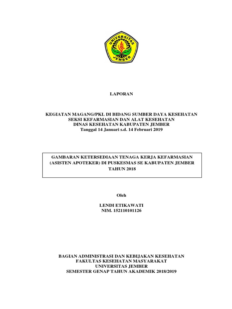 Laporan Magang