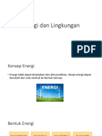 Energi Dan Lingkungan