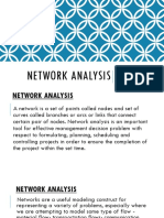 CHE522 Network Analysis