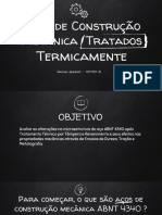 Tratamento Térmico de Aços ABNT 4340