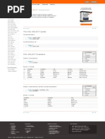 SQL SELECT Statement _ Examples