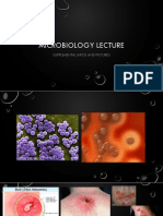 Microbiology Lecture: Supplemental Infos and Pictures