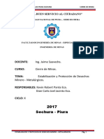 375632728 Estabilizacion y Proteccion de Desechos MineroMetalurgicos