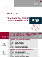 Modulo 3 - Recursos Especializados en CC - JJ y SS