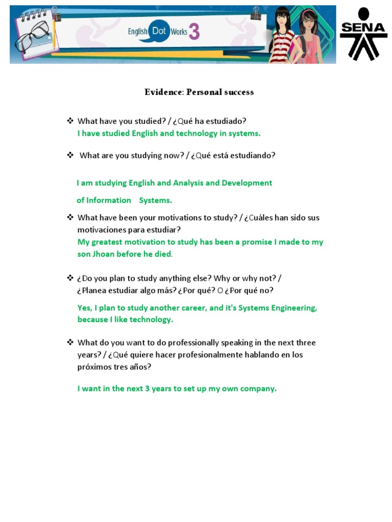 Personal Success in Education and Career | PDF