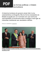 Mauro Iasi - O fetichismo e as formas políticas. O estado burguês na forma burlesca