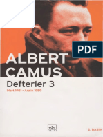 Albert Camus - Defterler 3