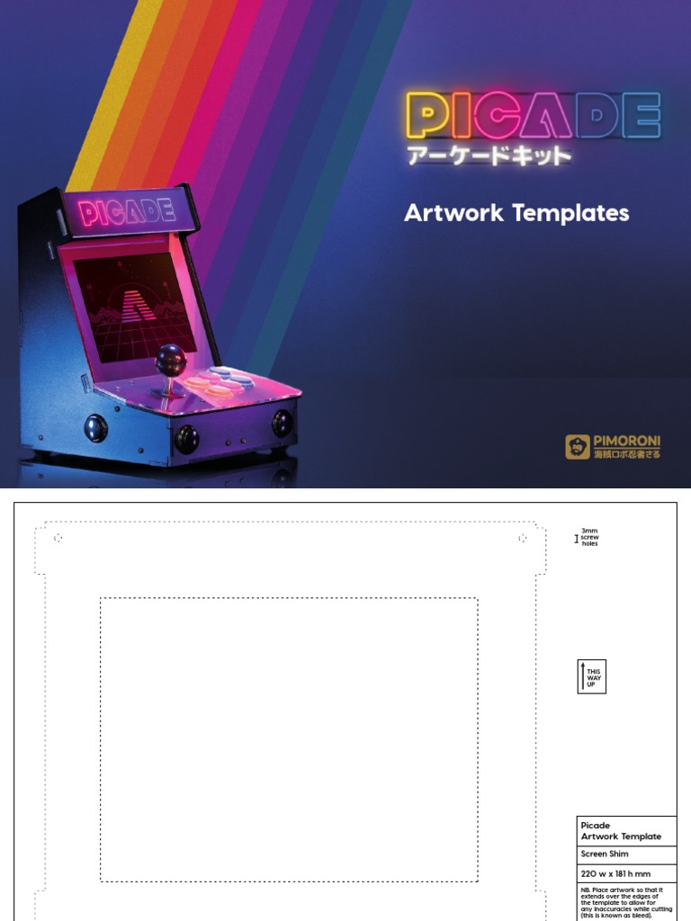 Picade Artwork Templates A4 PDF | PDF | Leisure | Computing And ...