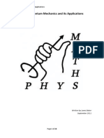 PX262 - Quantum Mechanics