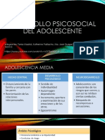 Desarrollo Psicosocial Del Adolescente