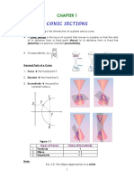 Chapter 1 - Conic Sections PDF