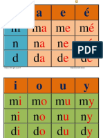 Tableau Syllabique