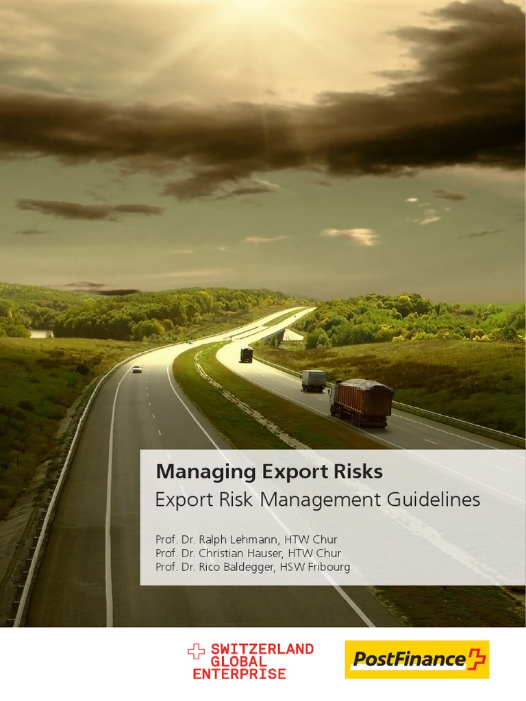 Managing Export Risk PDF | PDF | Risk | Risk Management