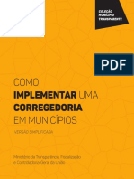 Como Implementar Uma Corregedoria em Municipios Simplificada