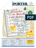 UCO Reporter March 2019 Edition, February 24, 2019