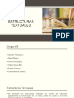 Estructuras Textuales