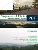 Singapore - A City in A Garden: Enhancing Greenery and Biodiversity