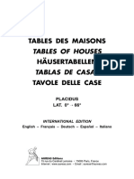 Tabla de Casas (Multilingüe) PDF