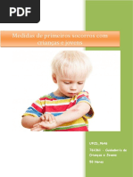 UFCD_9646_Medidas de Primeiros Socorros Com Crianças e Jovens_índice