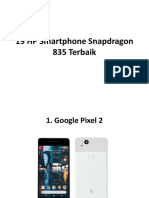 19 HP Smartphone Snapdragon 835 Terbaik