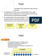 Yield Factor