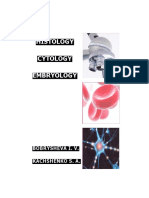 Histology Cytology Embryology Book PDF
