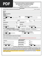 Ficha Geral de Inscrições 2019