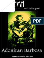 Iracema by Adoniran Barbosa.- Arranged by Andre Lavor