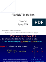 Particle in Box