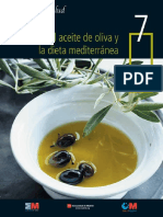 El Aceite de Oliva y La Dieta Mediterránea