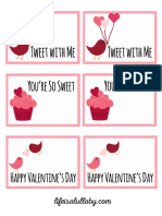 Free Valentines Day Card Printables