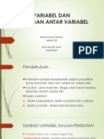 Metpen - VARIABEL DAN HUBUNGAN ANTAR VARIABEL