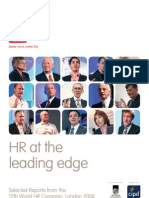 HR at the leading edge Selected Reports low