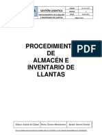 Procedimiento de Almacenamiento