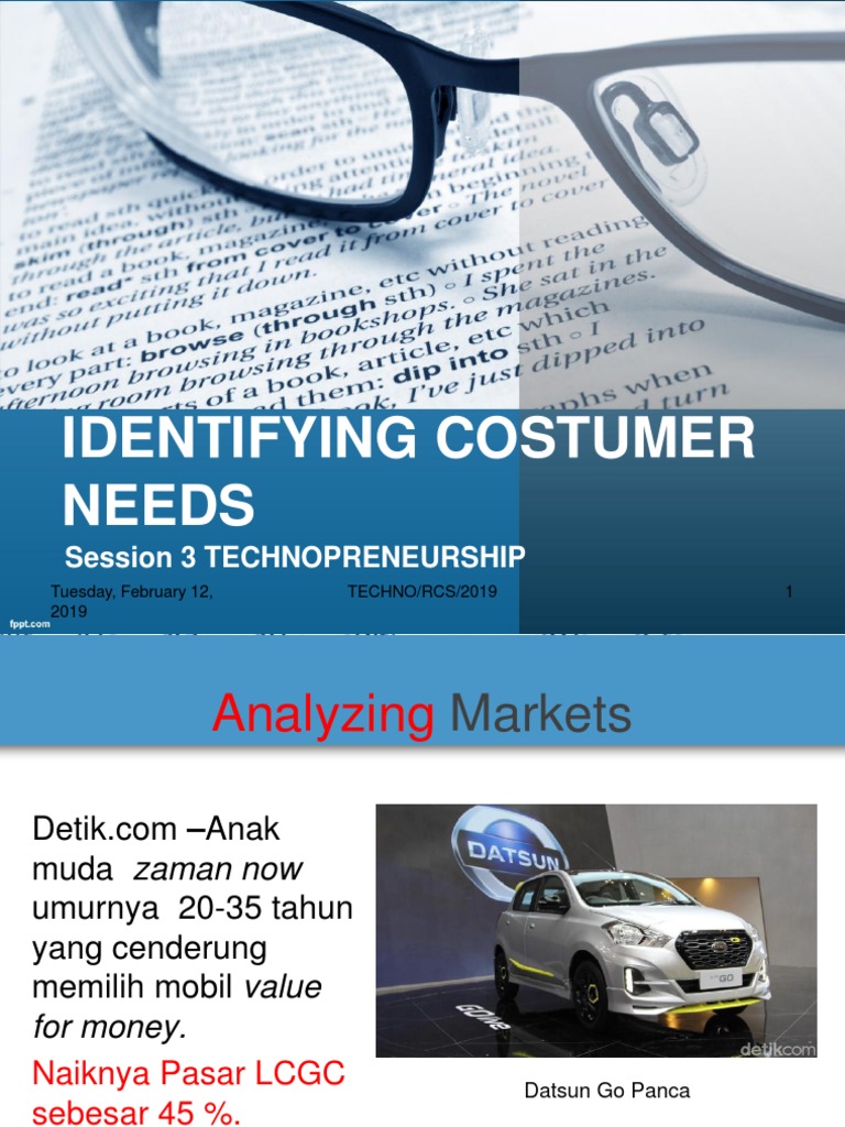 Understanding Customer Needs in Marketing | PDF | Marketing | Business ...