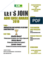 Adhi Qhse Award - Publikasi